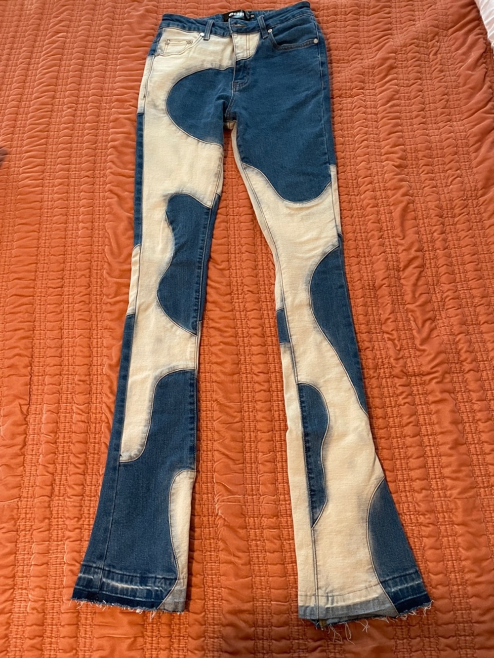Patchwork Guapi Flare Jeans